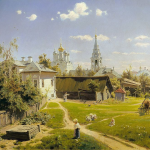 Василий Поленов, Московский дворик, 1878