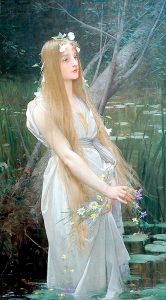 Жюль Жозеф Лефевр. Офелия (ок. 1890)